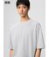 エアリズムコットンオーバーサイズボーダーTシャツ
