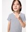 GIRLS リブTシャツ