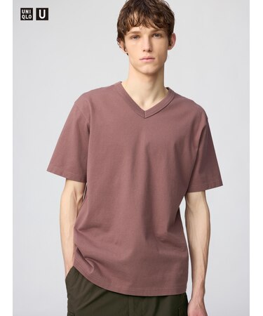 VネックTシャツ
