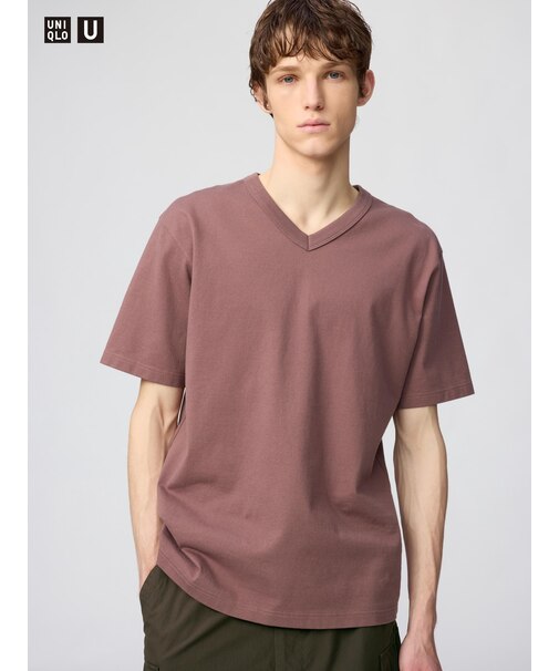 VネックTシャツ