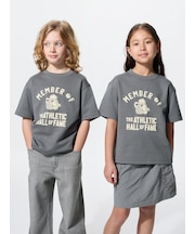 エアリズムコットングラフィッククルーネックTシャツ