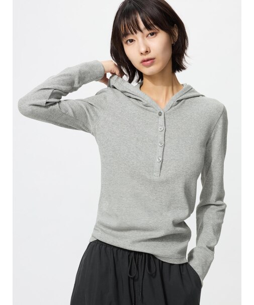 フーデッドリブT