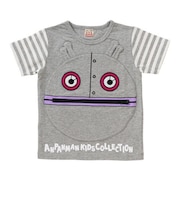 だだんだん顔ポケット半袖Tシャツ