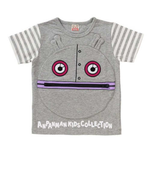 だだんだん顔ポケット半袖Tシャツ