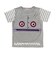 だだんだん顔ポケット半袖Tシャツ