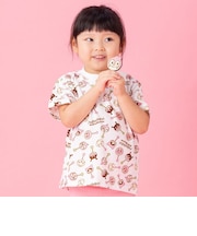 ペロペロチョコ総柄プリントTシャツ