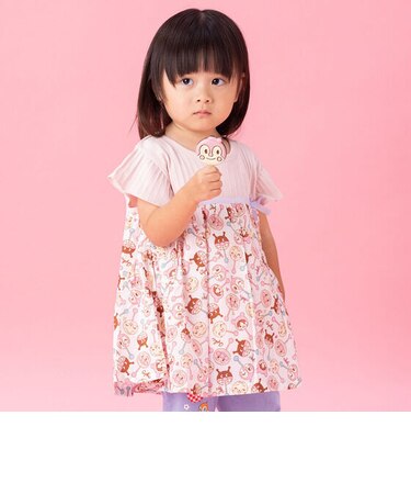 ペロペロチョコ切替リボンチュニック