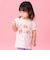 ペロペロチョコアップリケ袖フリルTシャツ