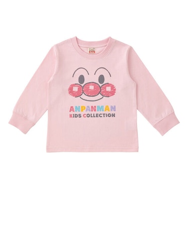 アンパンマンお顔長袖Tシャツ