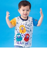 かびるんるん手足ぶらぶら半袖Tシャツ