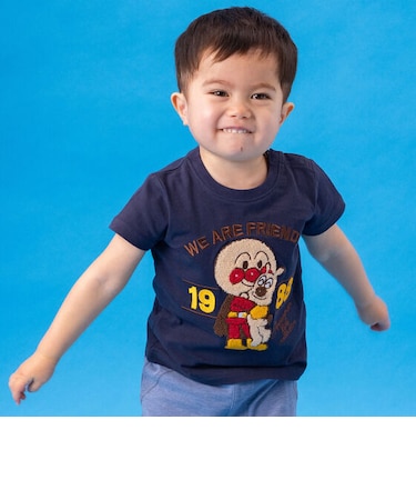 HUGさがら刺繍Tシャツ