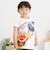 アンパンマンばいきんまんプリント半袖Tシャツ