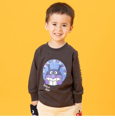 ばいきんまんコキンちゃんひょっこり長袖Tシャツ