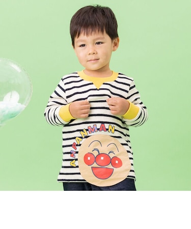 お顔アップリケボーダートレーナー