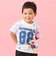 総柄ナンバー半袖Tシャツ