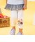 アンパンマンばいきんまんお顔刺繍メロウレギンス