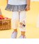 アンパンマンばいきんまんお顔刺繍メロウレギンス
