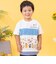 パレード柄切替半袖Tシャツ