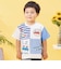パッチワーク半袖Tシャツ