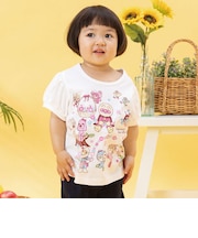 みんな集合お花半袖Tシャツ