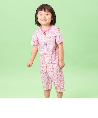 半袖総柄パジャマ