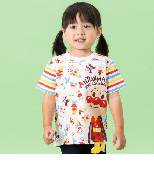 アンパンマン足ぶらぶらTシャツ
