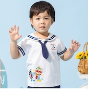 アンパンマン ばいきんまんマリンセーラーTシャツ