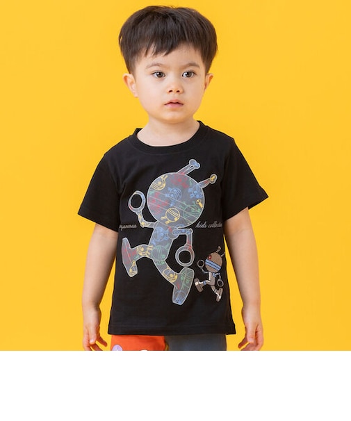 光る!シルエット刺繍Tシャツだだんだん