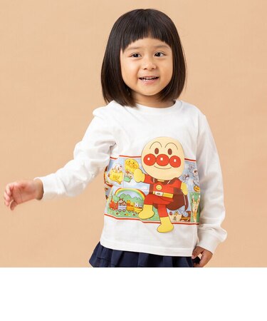 アンパンマンとなかまたち長袖Tシャツ