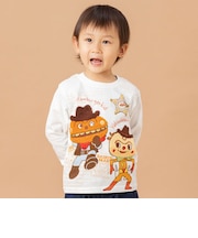 ハンバーガーキッドとやきそばパンマン長袖Tシャツ