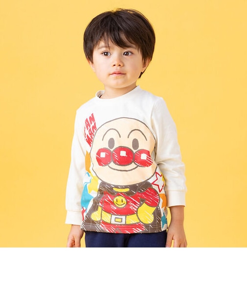 光る!ビッグアンパンマン長袖Tシャツ