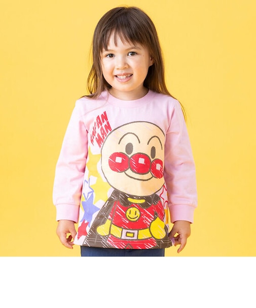 光る!ビッグアンパンマン長袖Tシャツ