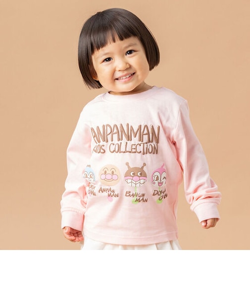 ペロペロチョコぷっくりプリント長袖Tシャツ