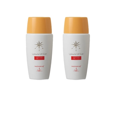【在庫限り】2個セット エックスワン レジャー UVカット 日焼け止め 40mL ウォータープルーフ SPF50 PA++++