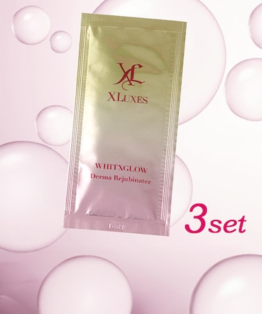 3袋セット XLUXES エックスリュークス ダーマ リジュビネイター ヒト幹細胞培養液 化粧水 3mL×20 ローション