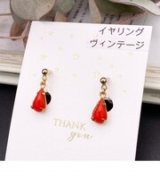ヴィンテージドロップイヤリング(小)