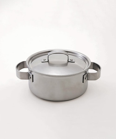 究極の鍋 三層鋼クラッド鍋・両手 18cm | Flying Saucer