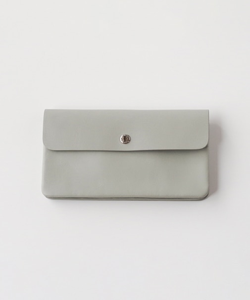 PAL LONG FLAP WALLET ロングフラップウォレット ライトグレー | STANDARD SUPPLY