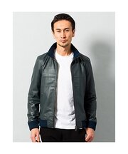 本革 レザートラックジャケット ジャージ メンズ TRK01A