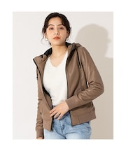 本革 レザーハイネックパーカー レディース リューグー PRK01LB