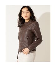 本革 シングルライダースジャケット レディース SRS02LA