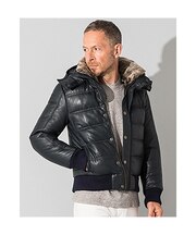 本革 3WAY ダウンジャケット メンズ リューグー WNG13A