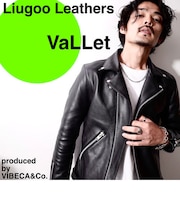 【vibecaコラボ】VALLET 本革 ダブルライダースジャケット メンズ ヴァレット VALLET02AN