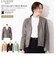 本革 ノーカラーVネックシングルジャケット レディース リューグー SRN03LA