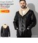 Liugoo Leathers 本革 ボアワークコート メンズ リューグーレザーズ COT20B