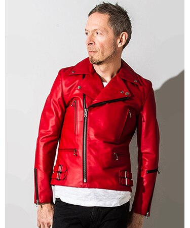 Liugoo Leathers 本革 UKダブルライダースジャケット 着脱ライナー DRY02A