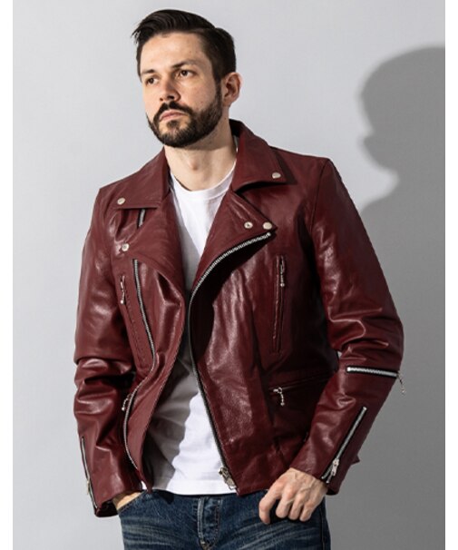 Liugoo Leathers 本革 UKダブルライダースジャケット 着脱ライナー DRY02A