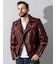 Liugoo Leathers 本革 UKダブルライダースジャケット 着脱ライナー DRY02A