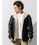 Liugoo Leathers 本革 総ボア レザーランチコート メンズ COT25A