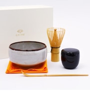 お抹茶セット haku碗 白柚子